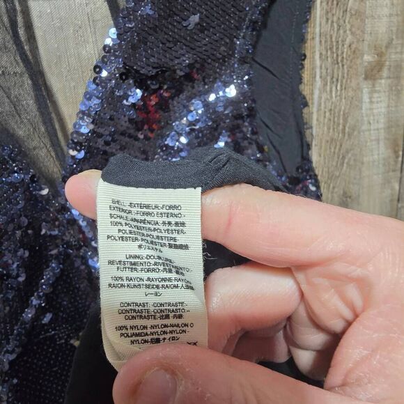 Free People Women's Dance Til Dawn Sequin Dress Black Size XS - Picture 6 of 6